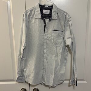 Paper Denim & Cloth Light Gray Button Down Shirt